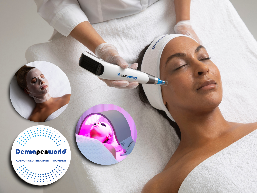 Diamond Advanced Renewal – Microneedling · Enzyme Therapy · LED